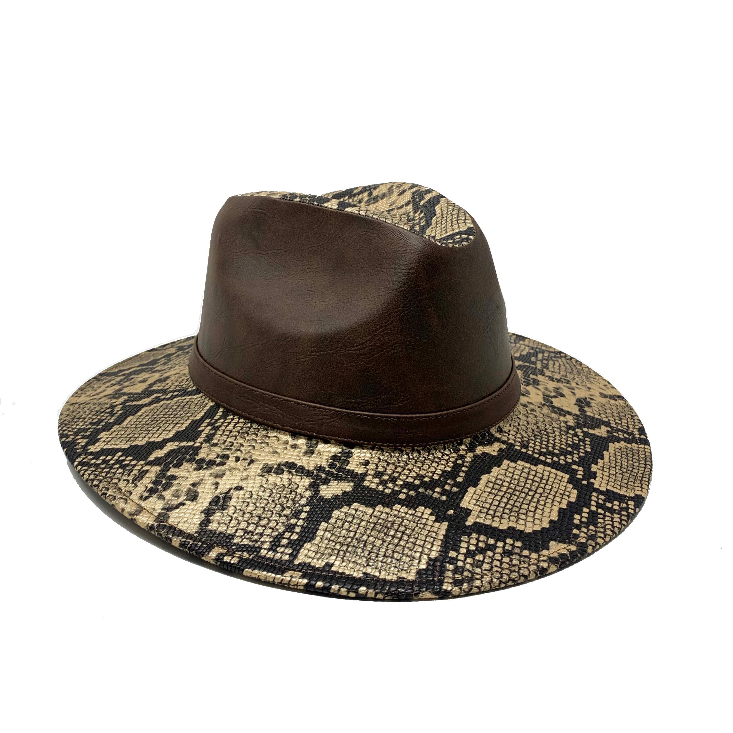 INDIANA VINIPIEL ANIMAL PRINT CHOCOLATE